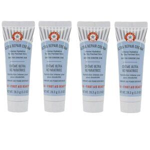 4 x First Aid Beauty Ultra Repair Cream 28.3g / 1.0oz Travel Size New